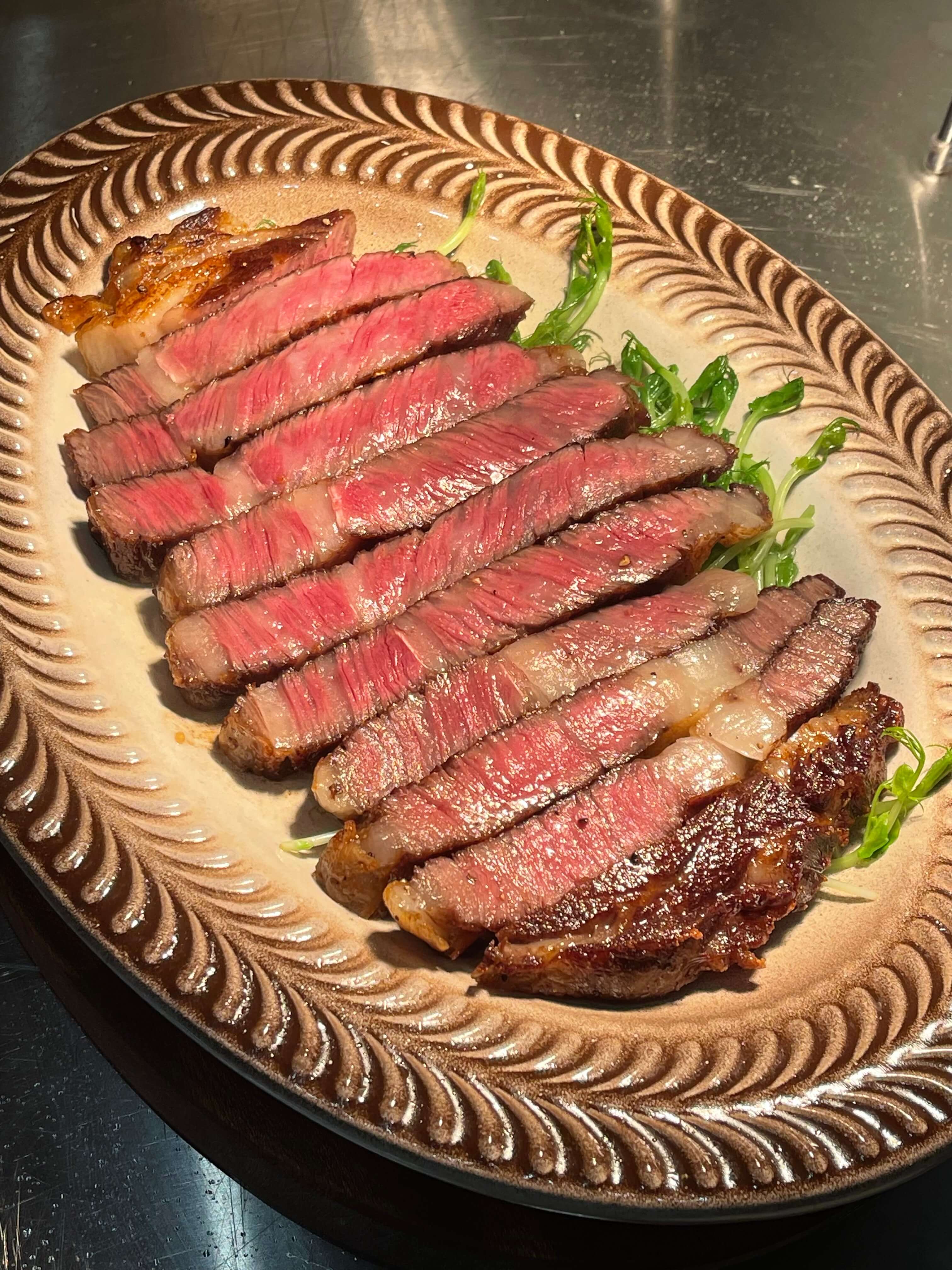 香煎 A3 眼肉牛排实拍
